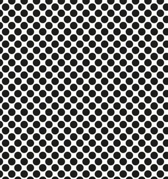Dot geometric seamless pattern Stock Illustration