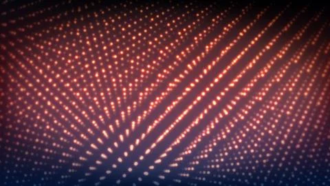 Dot Glowing Background. Techno Concept Abstract Space. Technology Digital Stock Illustration