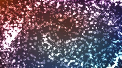 Dot Glowing Background. Techno Concept Abstract Space. Digital Wallpaper Stock Illustration