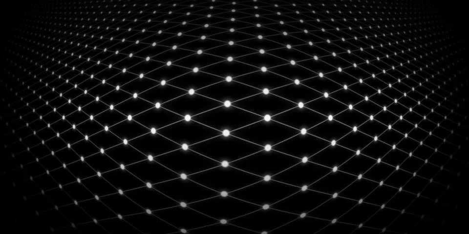 Dot Grid Stock Illustration