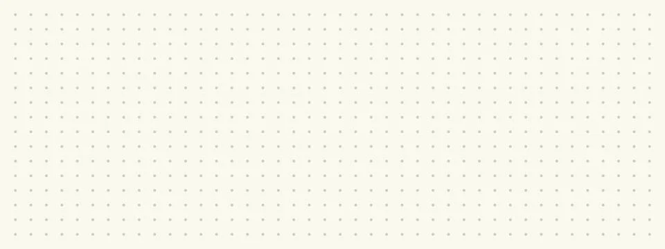 Dot grid paper pattern for bullet journal. Minimalist notebook background. .. イラスト素材