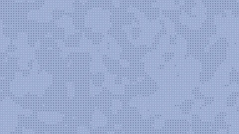 Dot halftone light blue background with black and white dots in a repeating Stock Illustration