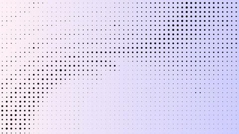 Dot halftone wave pattern, abstract vector background Stock Illustration