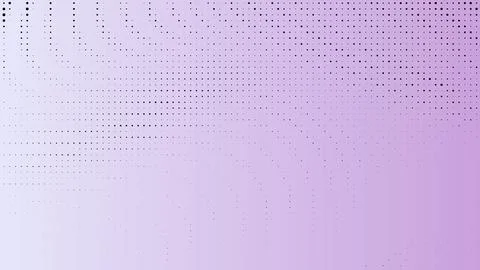 Dot halftone wave pattern, abstract vector background Stock Illustration