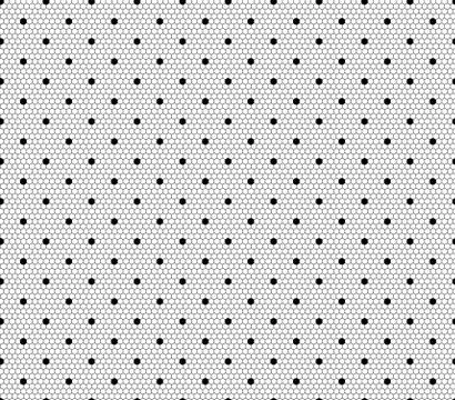 Dot Lace Pattern Stock Illustration