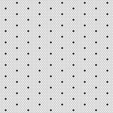 Dot lace seamless pattern net Illustrazione stock