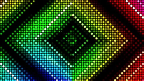 Dot Led Light 1 Stock Footage 323246085