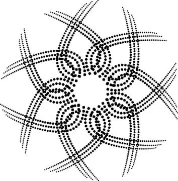 Dot line background vector art Illustrazione stock