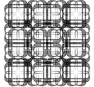 Dot line background vector art イラスト素材