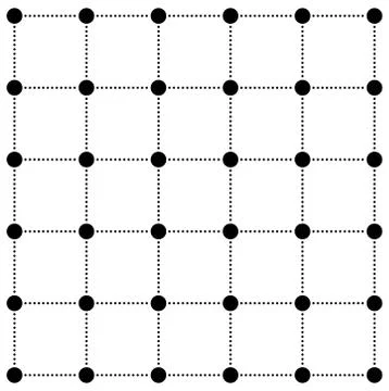 Dot line grid vector design modern background Stock Illustration