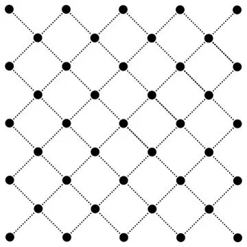 Dot line grid vector design modern background Stock Illustration