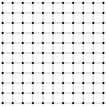 Dot line grid vector design modern background Stock Illustration