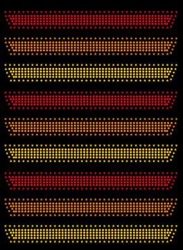 Dot line mix color vector art 스톡 일러스트