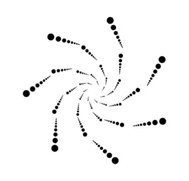 Dot line  simple footer border sun shape vector design Stock Illustration