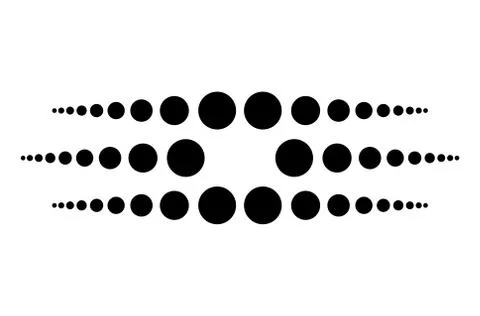 Dot line simple page footer vector design Illustrazione stock