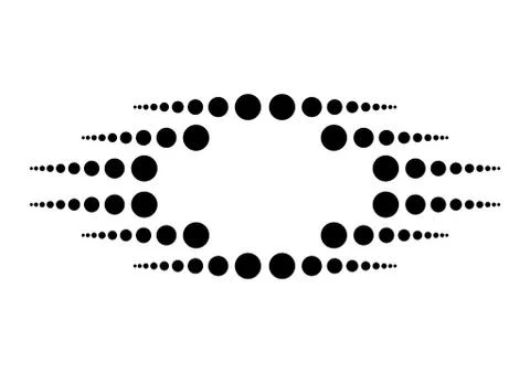 Dot line simple page footer vector design 스톡 일러스트