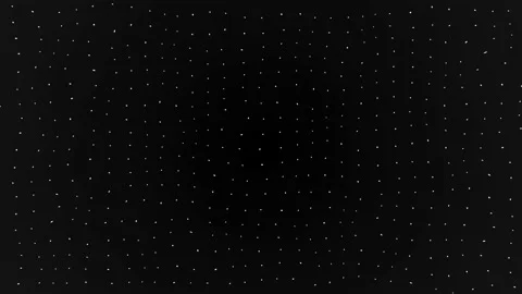 Dot lines abstraction black white looped Stock Footage 170942875