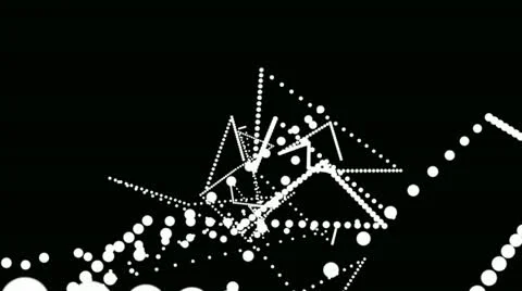 Dot lines Stock Footage 20482616