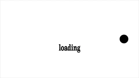 Dot loading circle animation video and white background. Stock Footage 297834192