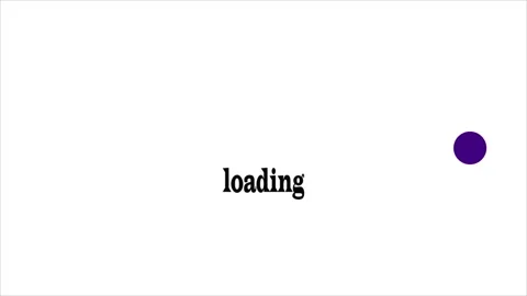 Dot loading circle animation video and white background. Stock Footage 297834265