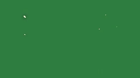 Dot Looping With Dots On Chroma Key For Compositing Stock Footage 338014552