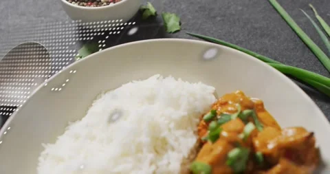 Dot map and code text obscuring bowl, shifting and fading, panning revealing Stock Footage 331565456