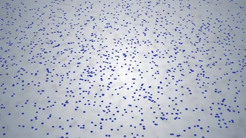 Dot Map Backgroung Stock Footage 90224750