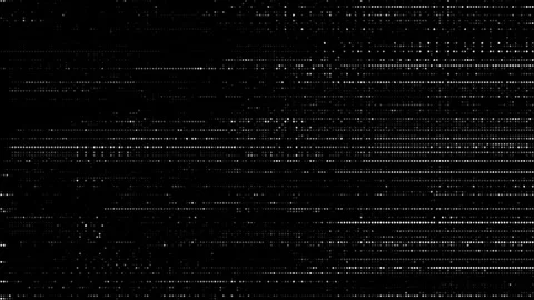 Dot Matrix Digital Noise Texture Loop Stock Footage 336416163