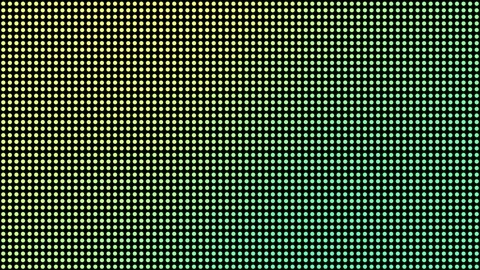Dot Matrix Gradient Texture Green Yellow Bright 4K Stock Footage 334637405