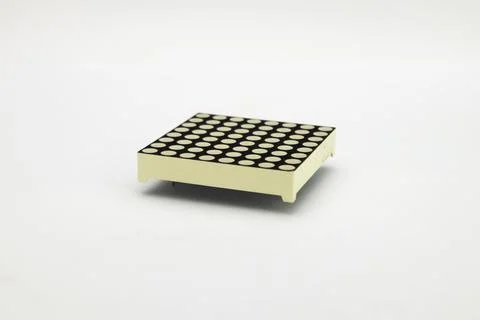 A dot matrix LED module. This port is used by the electronics hobbyist for DI Foto stock