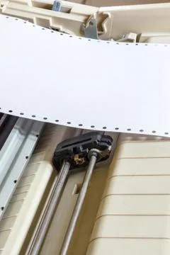 Dot matrix printer. Stock-Fotos