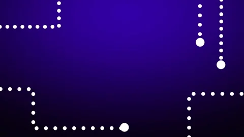Dot Maze Transition Stock Footage 335633433