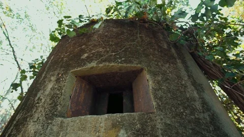 Dot Military Fortifications During the Second World War Stock Footage 120359768