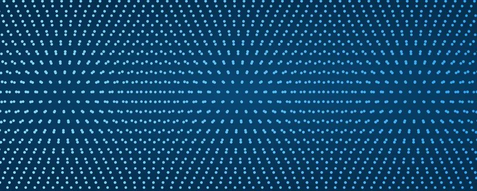 Dot pattern Abstract Modern dark blue line colored poster. Vector illustratio Illustrazione stock