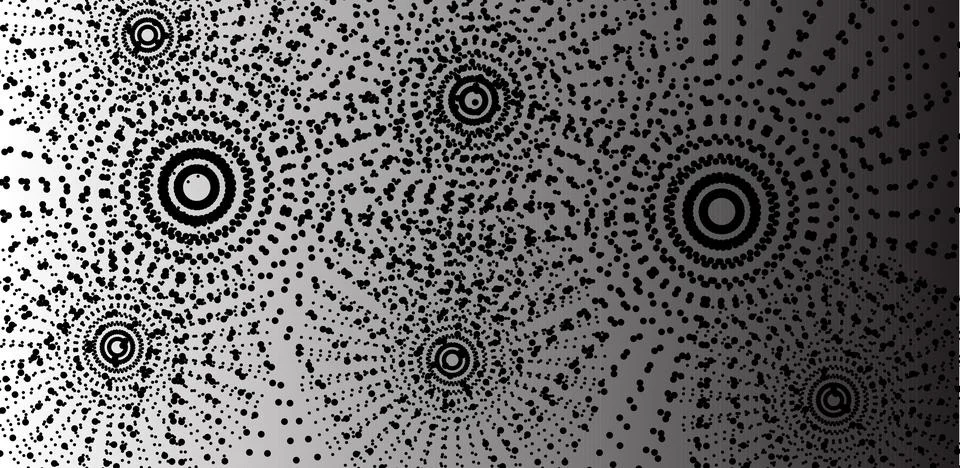 Dot pattern background vector Stock Illustration