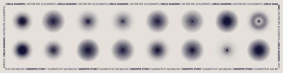 Dot pattern. Circle half tone gradient graphic spray effect. Round geometric Stock Illustration