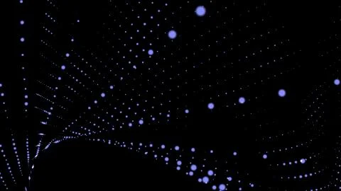 Dot pattern composed of mesh technological sense abstract graphics Stock Illustration