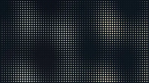 Dot pattern on dark background creating a visual texture Stock Footage 340211864