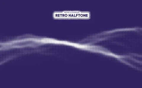 Dot pattern halftone dots design. Halftone pattern vector background, vector Illustrazione stock