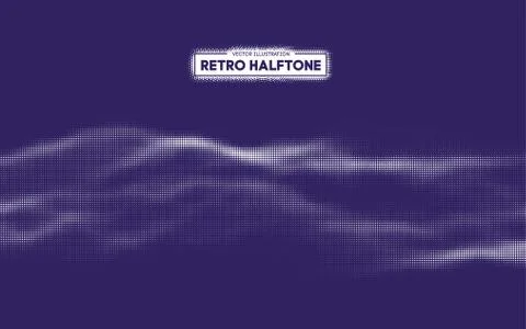 Dot pattern halftone dots design. Halftone pattern vector background, vector Stock Illustration