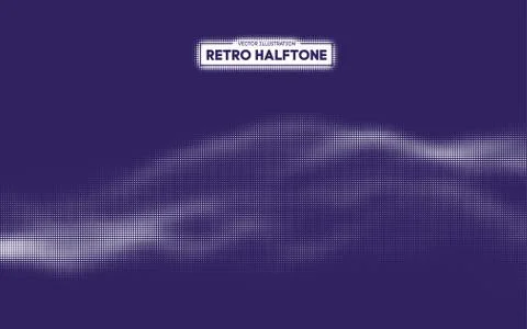 Dot pattern halftone dots design. Halftone pattern vector background, vector Stock Illustration