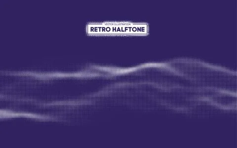 Dot pattern halftone dots design. Halftone pattern vector background, vector Illustrazione stock