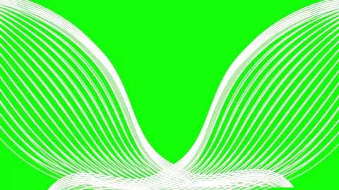 Dot pattern with halftone effect on green screen 2D animation (Chroma key) Stock Footage 301233032