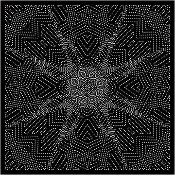 Dot pattern. Stock Illustration