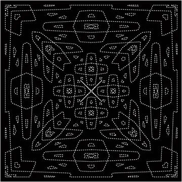 Dot pattern. Illustrazione stock
