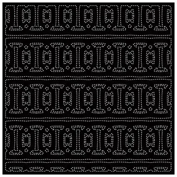 Dot pattern. Stock Illustration