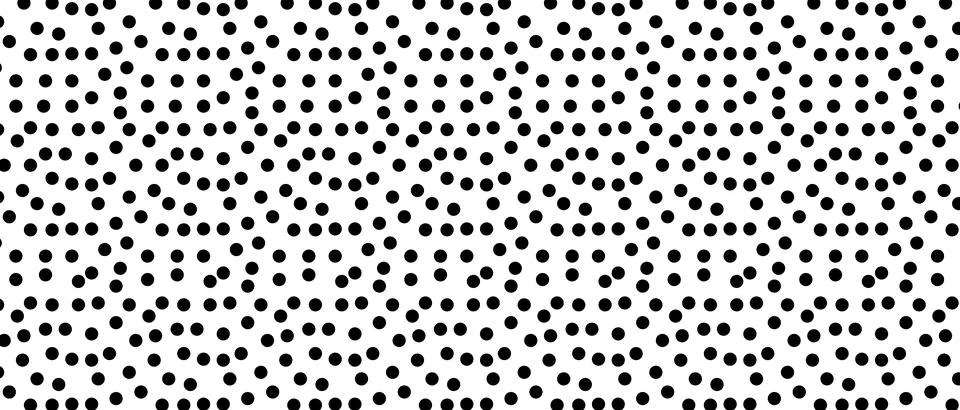 Dot pattern. Random black dots background. Dotwork pattern vector background Stock Illustration