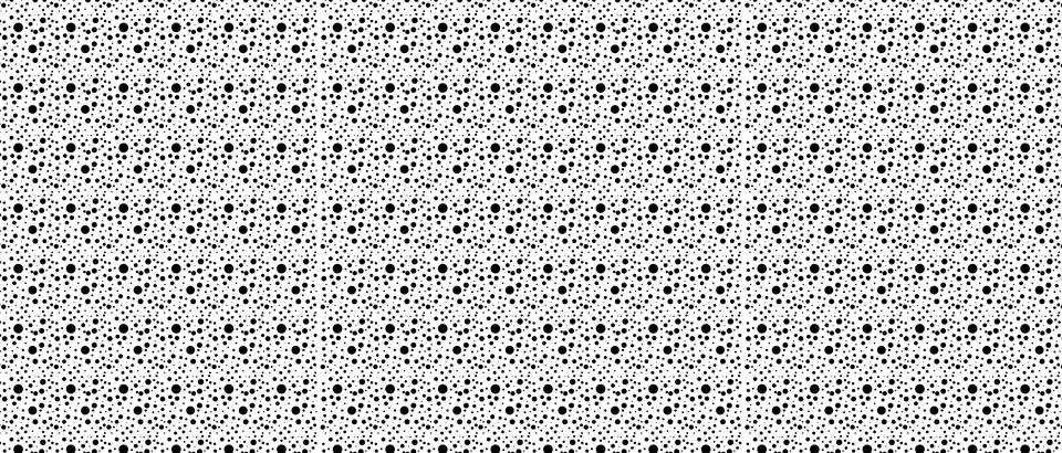 Dot pattern. Random black dots background. Dotwork pattern vector background Stock Illustration