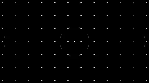 Dot pattern seamless of simple technology background concept. Stock Footage 274108952