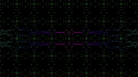 Dot pattern seamless of simple technology background concept. Stock Footage 274109002